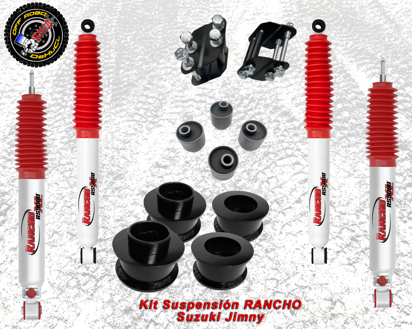 Kit Suspensión RANCHO Suzuki Jimny