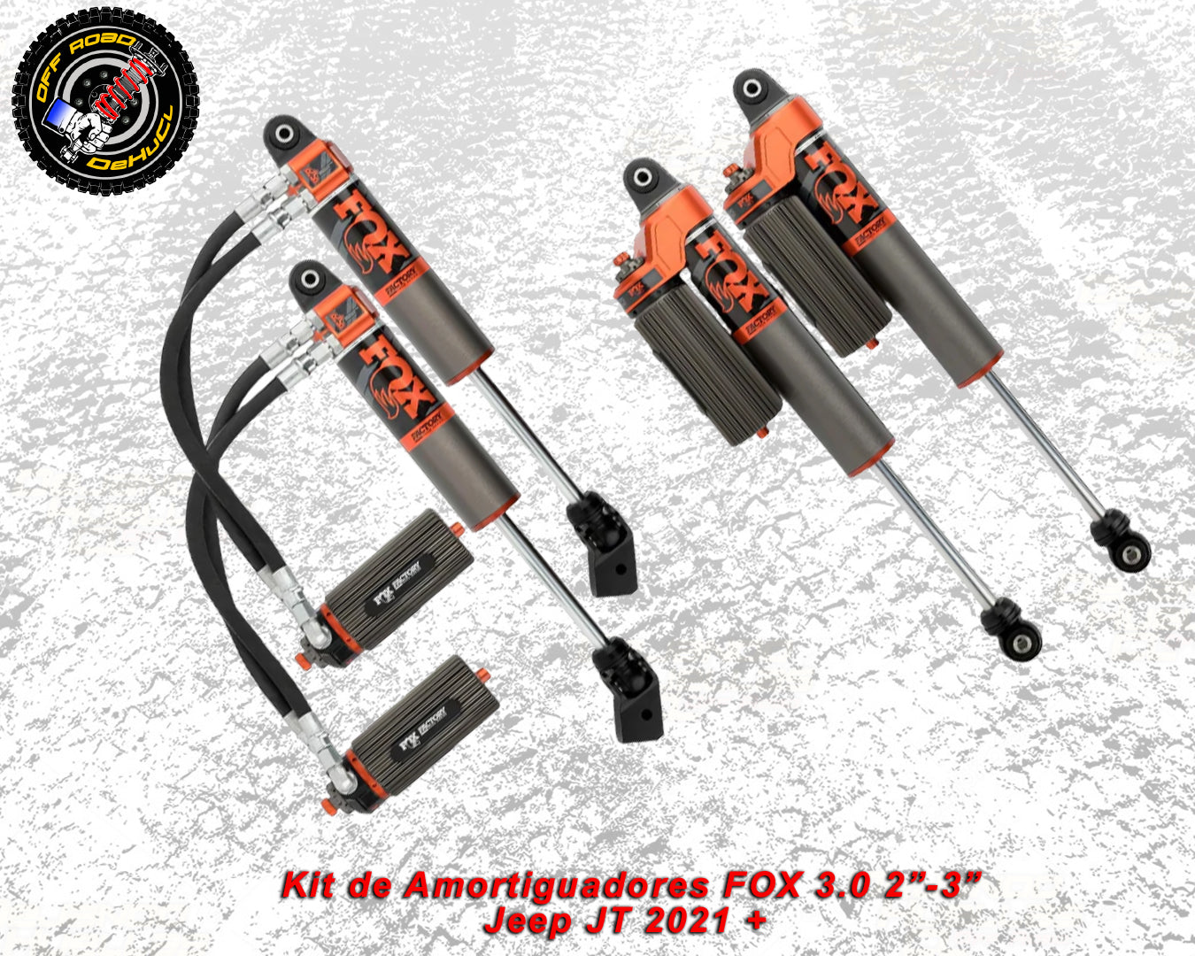 Kit de Amortiguadores FOX 3.0 Jeep JT 2021+