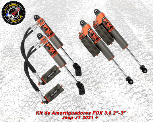 Kit de Amortiguadores FOX 3.0 Jeep JT 2021+
