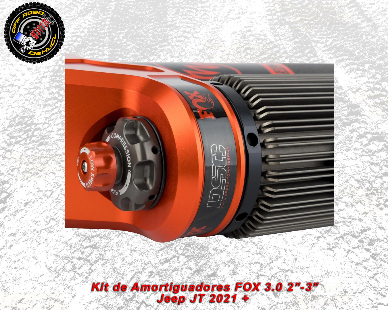 Kit de Amortiguadores FOX 3.0 Jeep JT 2021+