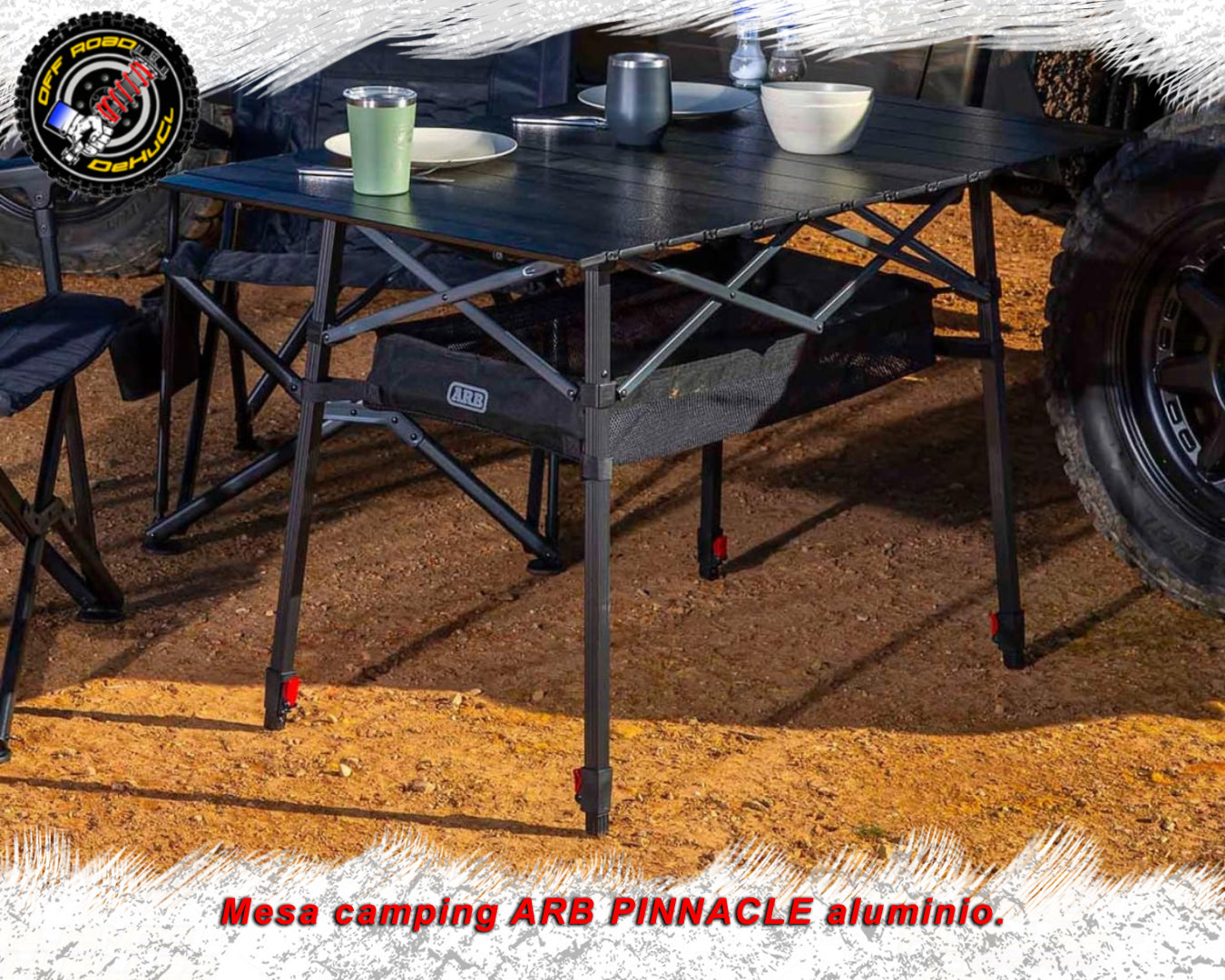 Mesa camping ARB PINNACLE aluminio