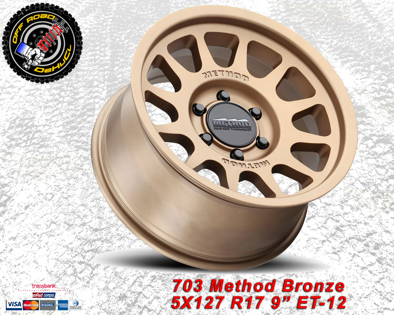 BEAD GRIP 703 Method Bronze 5x127