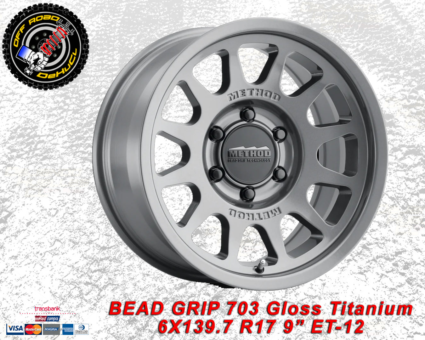 BEAD GRIP 703 Gloss Titanium