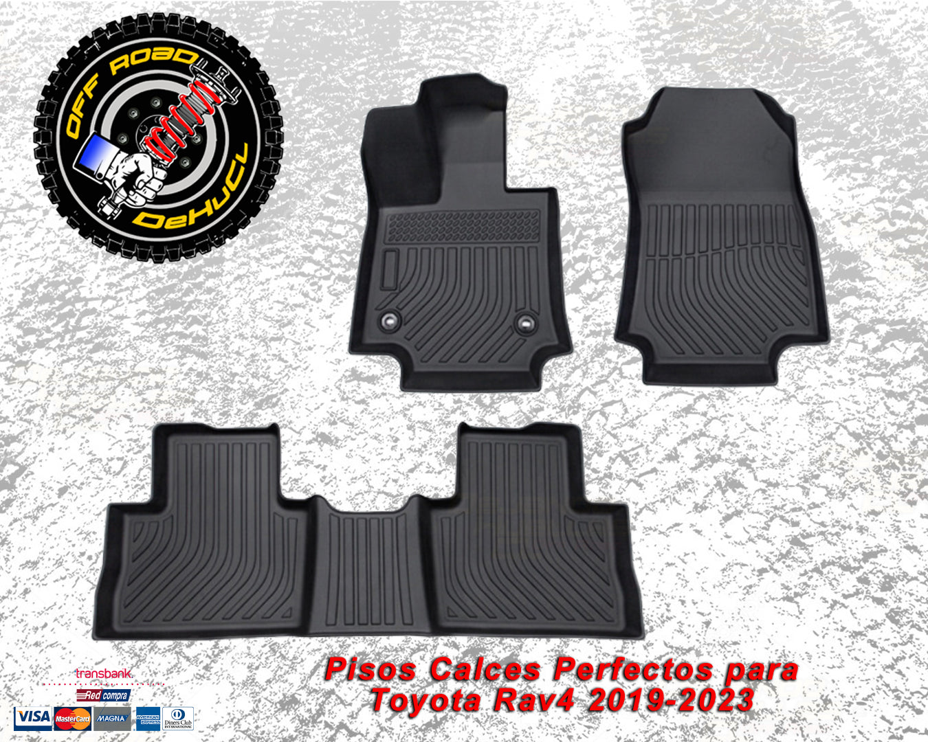 Pisos Calces Perfectos para Toyota Rav4 2019-2023 – Dejando Huellas Off ...