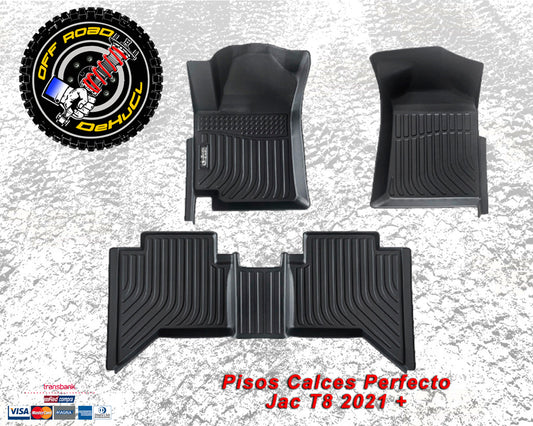 Pisos Calces Perfectos para Jac T8 2021 +