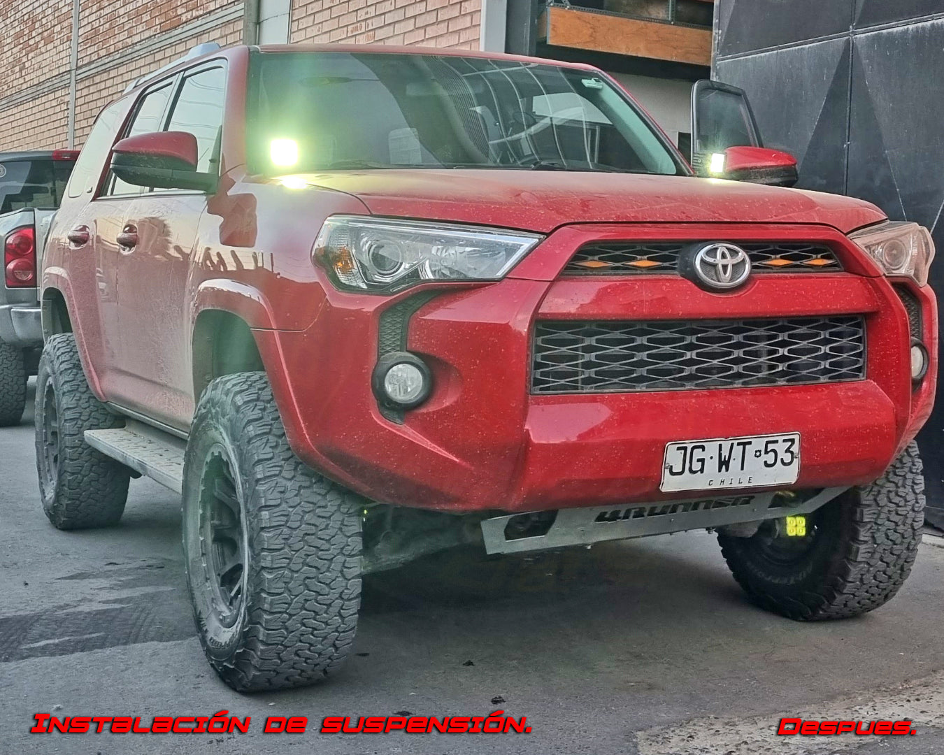 Suspensión para Toyota 4 Runner 3" con Rotula Extendida.