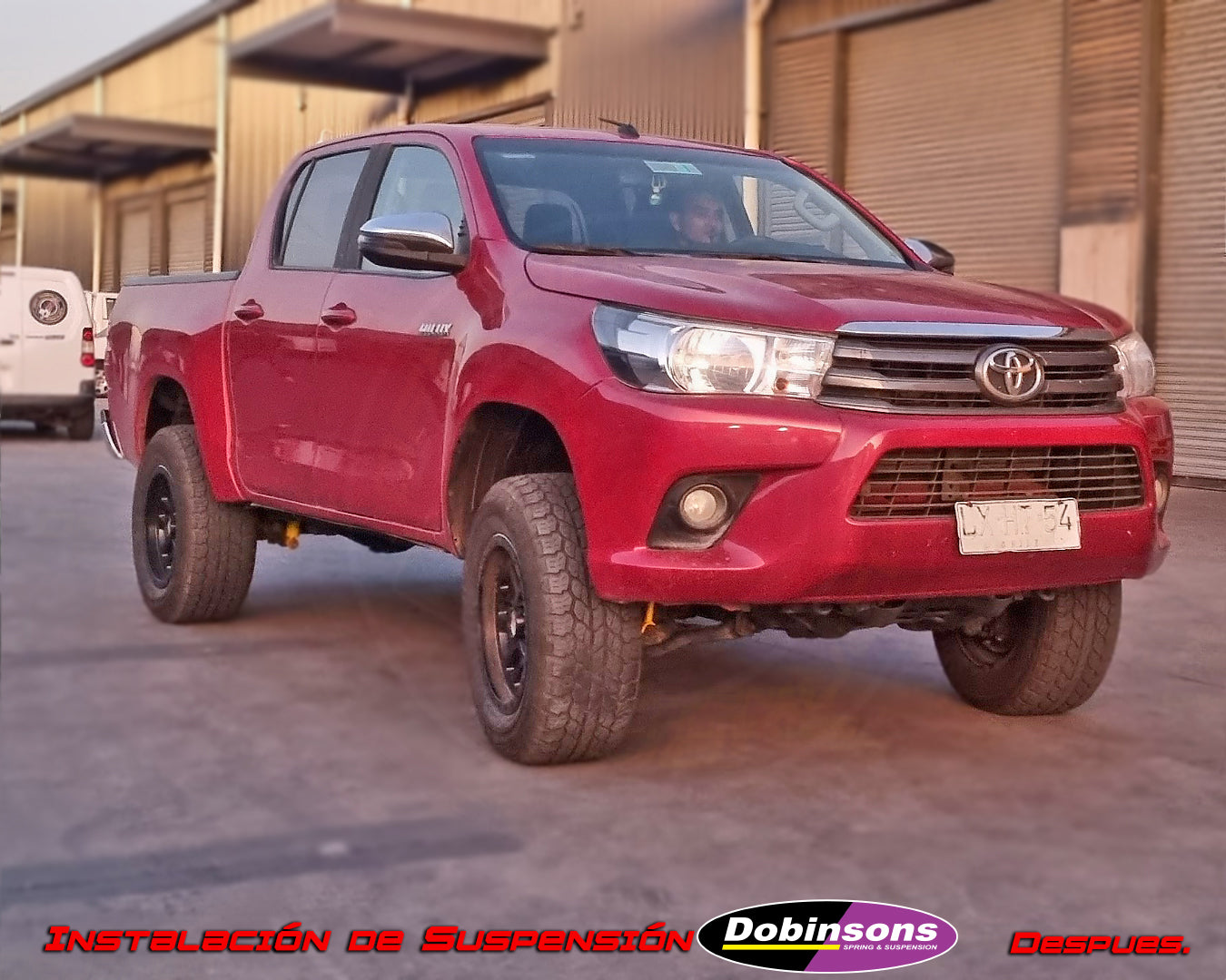 Suspensión para Toyota Hilux 2.5" con Rotula Extendida