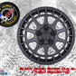 Black Rhino Boxer Gunblack 17x8 5x100 / 40